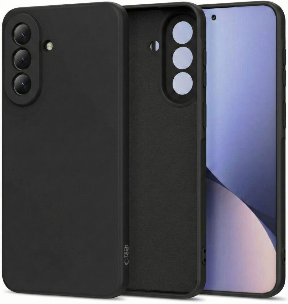 Samsung Galaxy A57 Tech-Protect Icon Silikone Bagside Cover - Sort