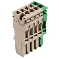 Weidmüller Steckverbinder ZP 2.5/1AN/5 GN/BE