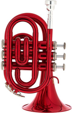 Thomann TR 25 Bb-Pocket Trumpet Red Rot lackiert
