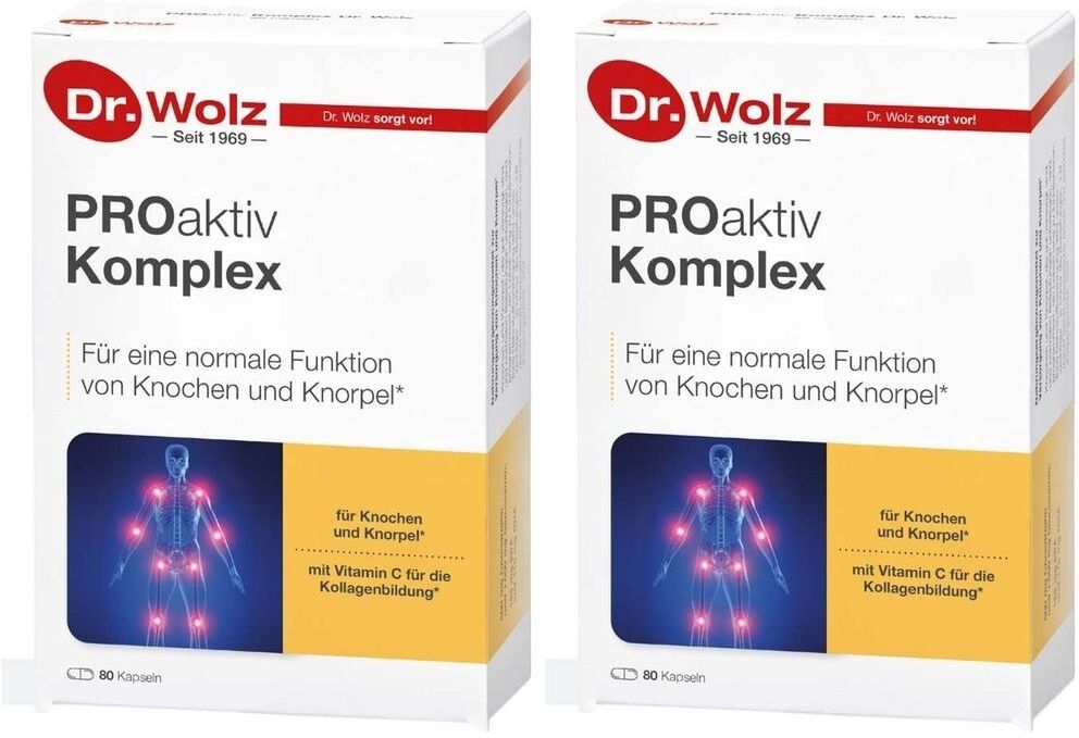 Dr. Wolz Proaktiv Komplex Kapseln 2x 2x80 St