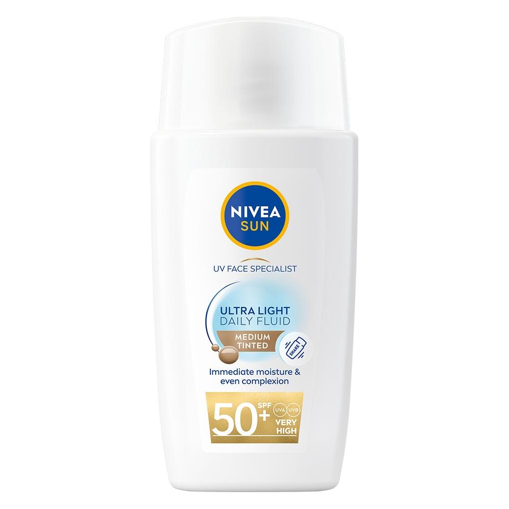 Nivea Daily Fluid Medium Tinted SPF 50+ (SPF 50+, 40 ml) (4006000173009)
