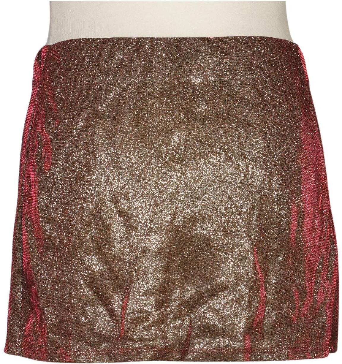 Urban Outfitters Damen Rock, Mehrfarbig, Gr. L, Synthetik - Second Hand