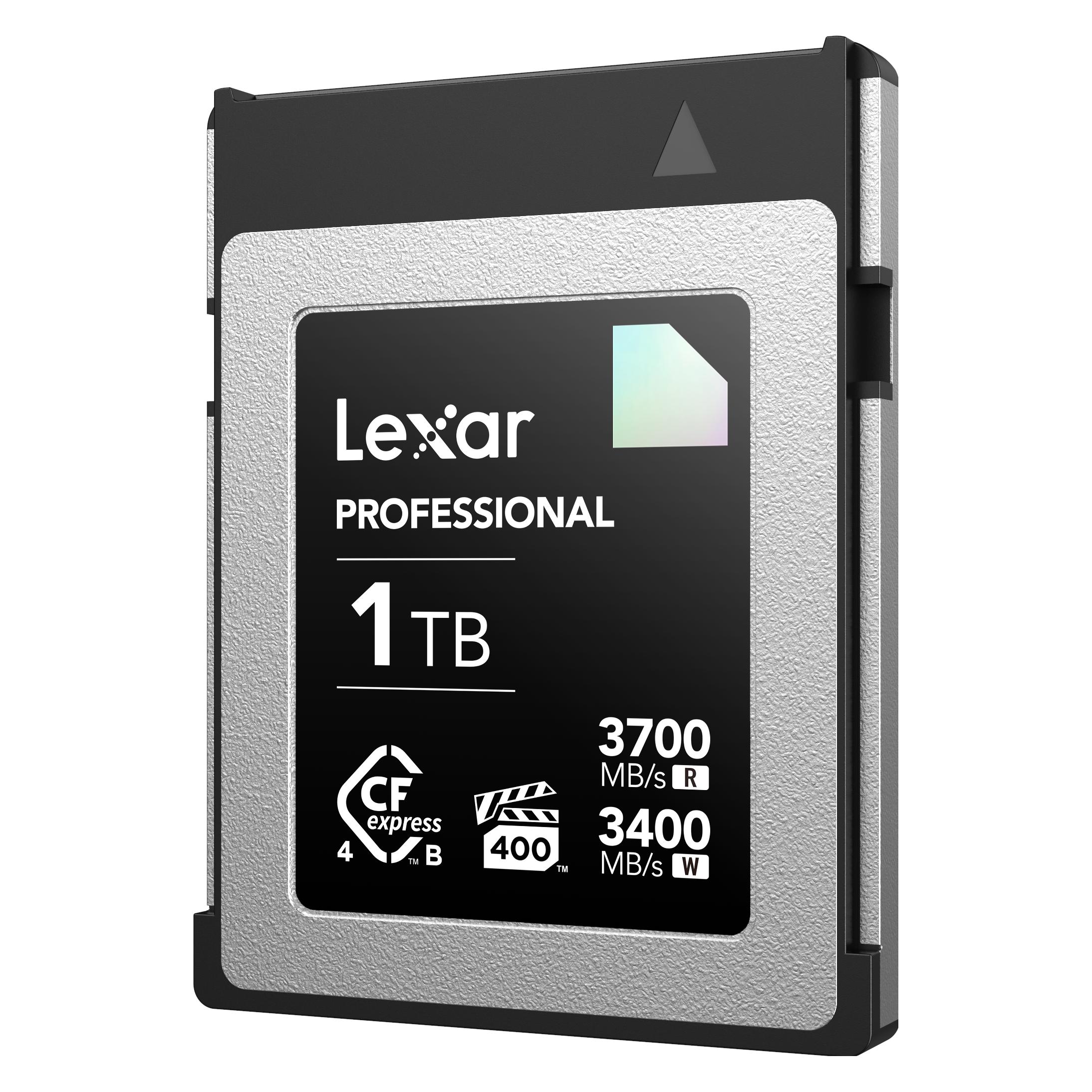 Lexar 3700MB/s CFexpress B 1TB Diamond (1000 GB, CFexpress Typ B) (LCXEXDM001T-RNENG)