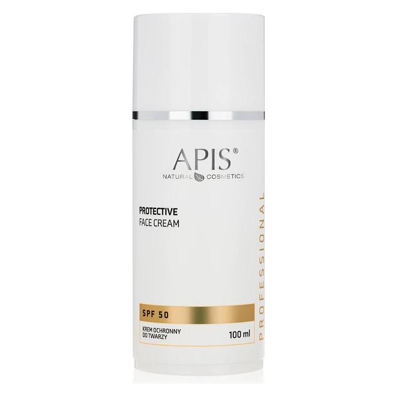 Apis Natural Cosmetics Apis Schutzcreme SPF 50 mit UVA- und UVB-Schutz Bio-Filter Natürliche Öle Schützt Volumen 100 (SPF 50, 100 ml) (49021953)