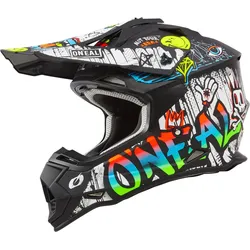 Oneal 2SRS Rancid bunter Motocross Helm