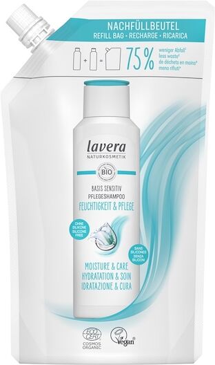 Lavera Basis-Sensitiv HaarpflegePflegeshampoo Feuchtigkeit & Pflege Nachfüllung 500 ml (15,98 € / 1 l)