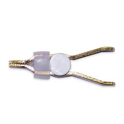 Mueller Electric BU-78K Kelvin-Klemme Gold Klemmbereich max.: 12 mm Länge: 57.90 mm 1 St. Piece