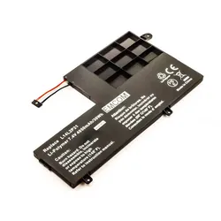 Akku für LENOVO YOGA 500, wie L14L2P2, L14M2P21, 7.4V, 4050 mAh, Li-Polymer