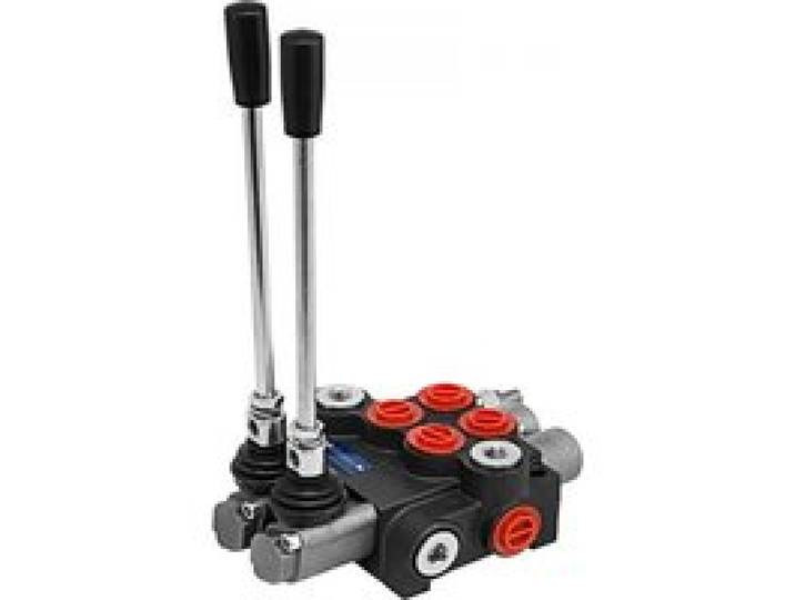 VEVOR 2 Spool Hydraulikventil Handhebelventil, 11GPM directional control valve adjustable, 6,3 kg Hydraulische Venti valve adjustable