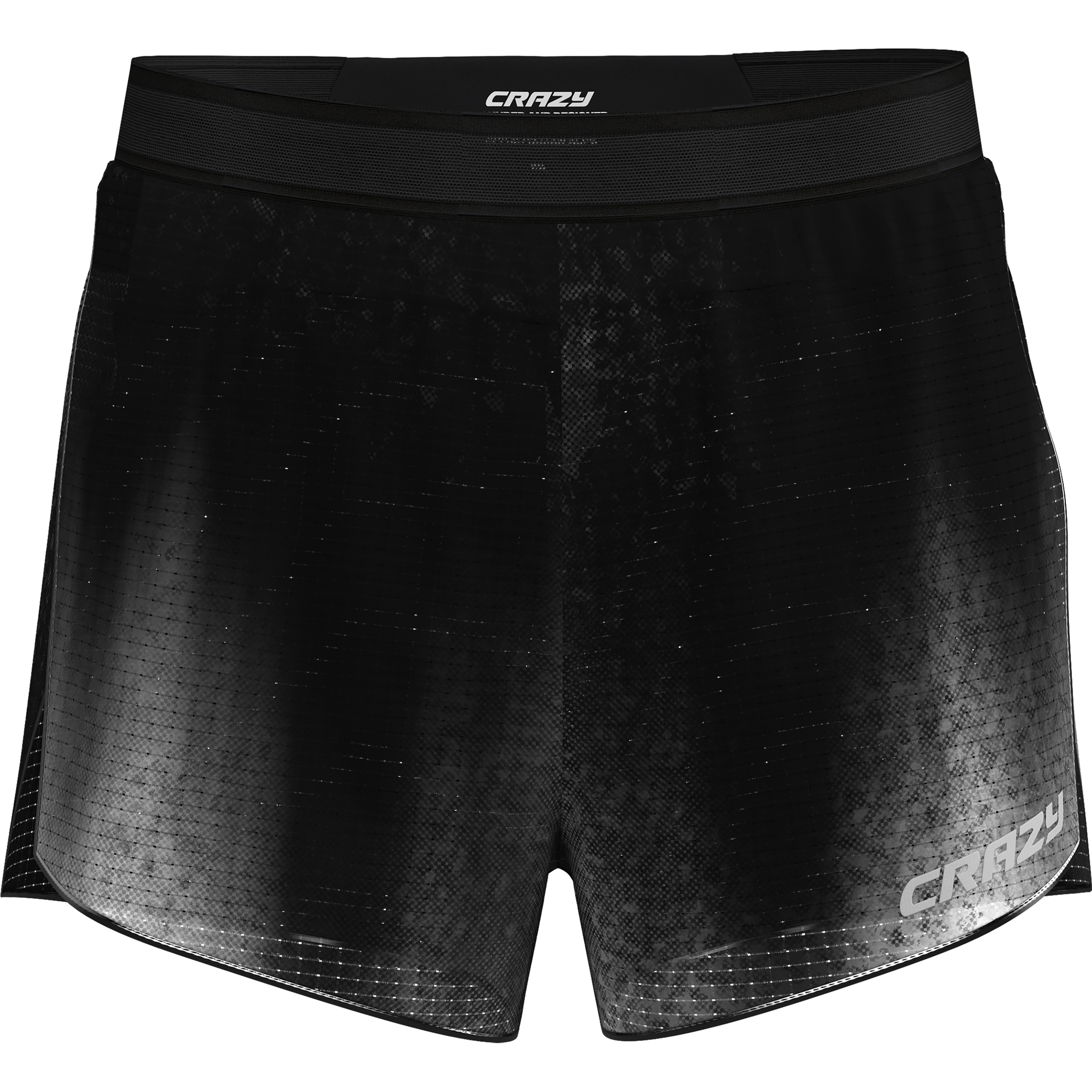 Crazy Thunder Herren Laufhose schwarz Größe L Trailrunning | Laufen Elastisch