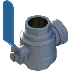 BOSCH Ersatzteil TTNR: 8738740577 Filterkugelhahn + Magnet DN25 (Mesh=0.4)