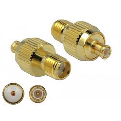 Delock 89989 89989 SMA-Adapter SMA-Buchse - MCX-Stecker 1 St. Piece