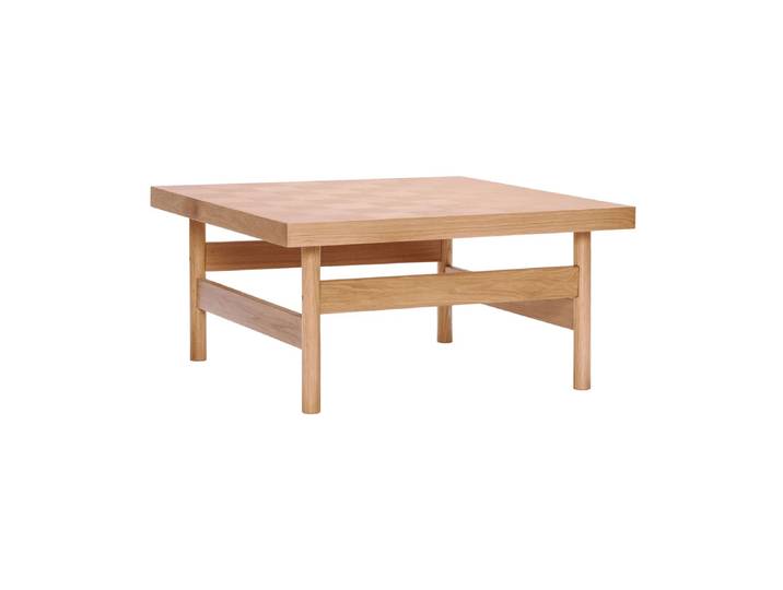 Hübsch Skak Couchtisch Eiche, 82x82x40 cm