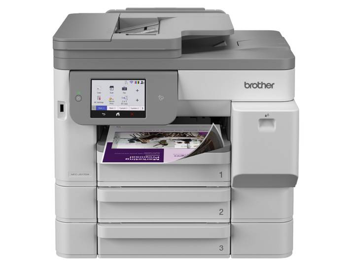 Brother MFC-J5117DW, Jet d'encre, Impression couleur, 1200 x 4800 DPI, A4, Impression directe, Noir, Blanc