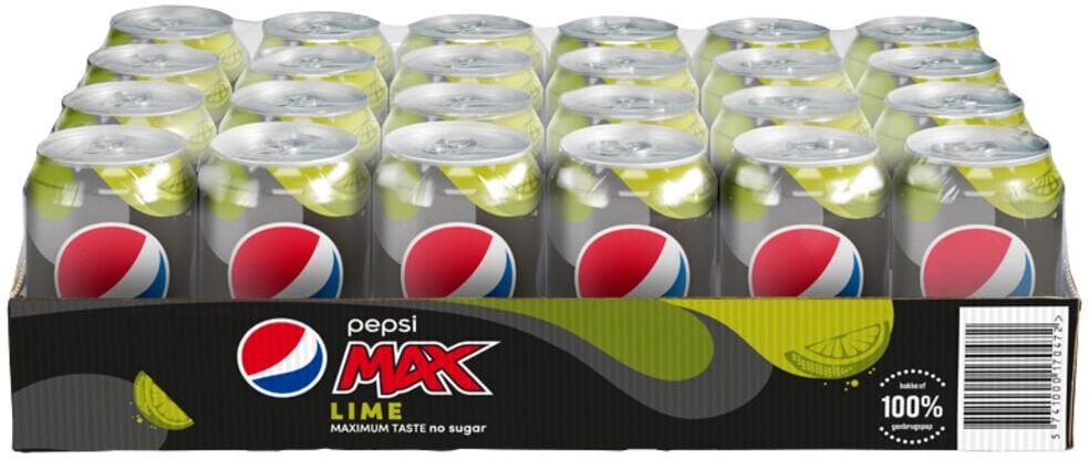 Pepsi Max Lime 24 x 0,33 L - 24 x 0,33 L