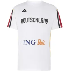adidas Dbb Basketball Heim Warm Up Shirt T-Shirt Herren - white -