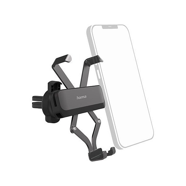 Hama Universele smartphonehouder Gravity PRO Zwart, breedte: 5 - 9 cm