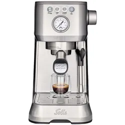 Solis Barista Perfetta Plus, Siebträgermaschine, Silber