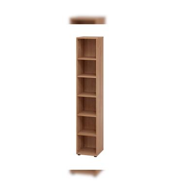 Hammerbacher-Regal schmal 6OH 964RE Nussbaum-V964RE/N