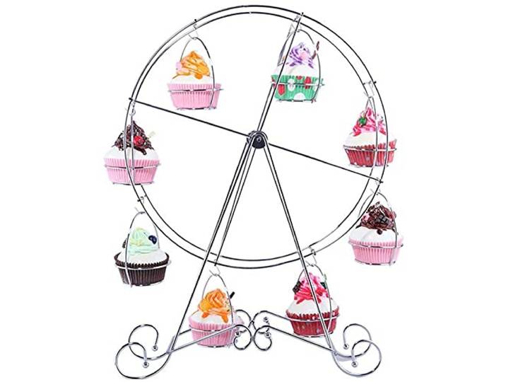 KFGISD, Metall Riesenrad CupWedding Geburtstag Party Kuchen Halter Display... ,Kuchenständer