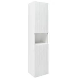 SAT Evolution Hochschrank 36x165x32 cm weiß matt SATEVOV36WM