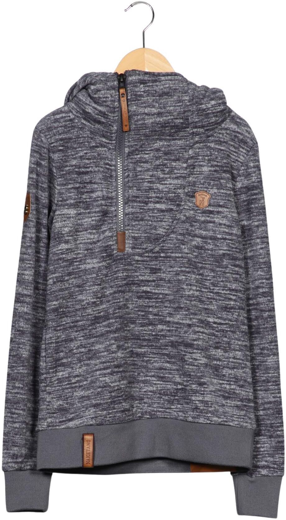 Naketano Damen Kapuzenpullover, Grau, Gr. S, Synthetik - Second Hand