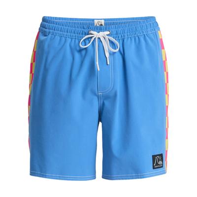 Boardshorts QUIKSILVER "Original Arch Volley 17", Herren, Gr. L, Normalgrößen, blau (riviera), Obermaterial: 92% Polyester, 8% Elasthan., Hosen