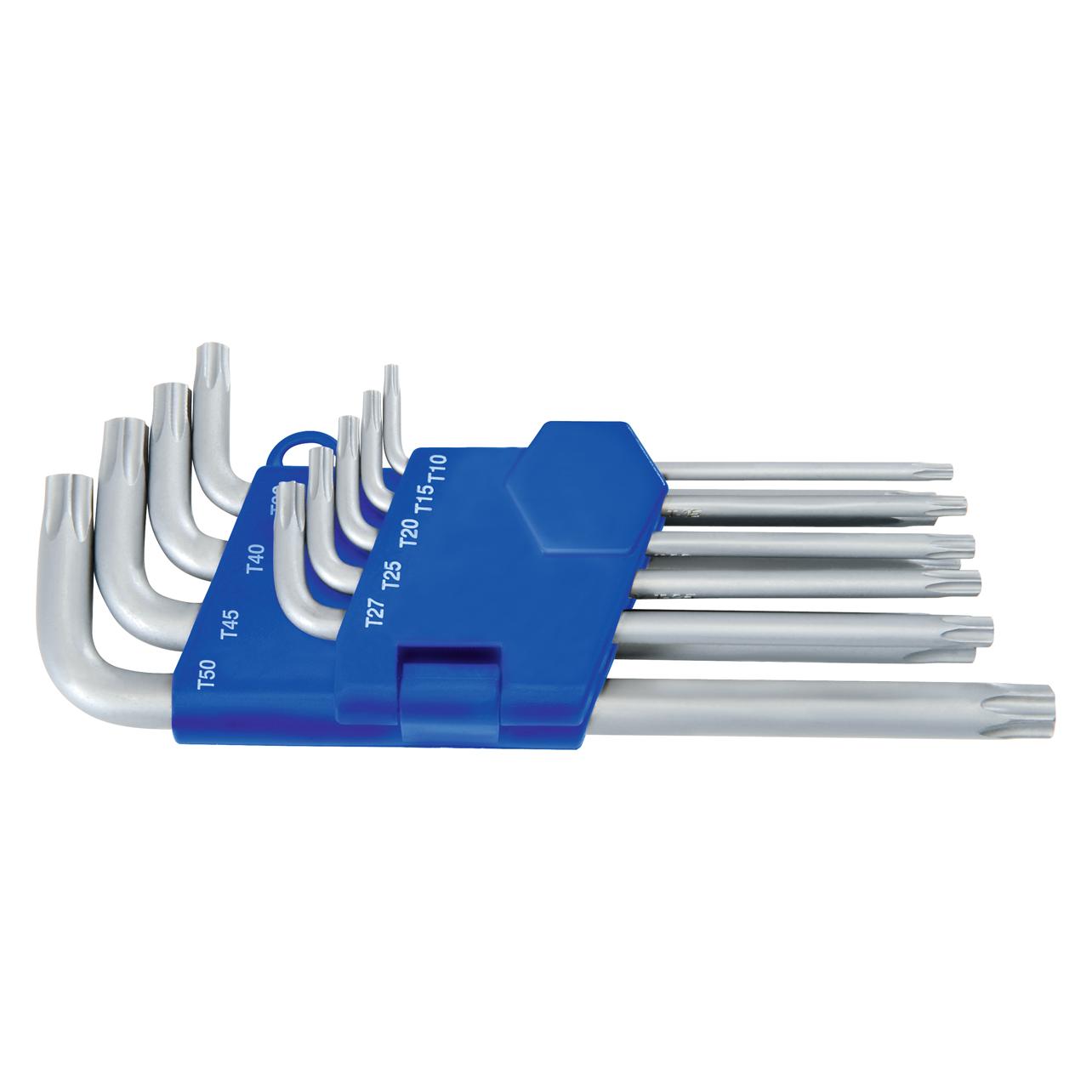 Heytec TORX-Winkelschraubendrehersatz T 10/T 15/T 20/T 25/T 27/T 30/T 40/T 45/T 50 (TX) (50813488280)