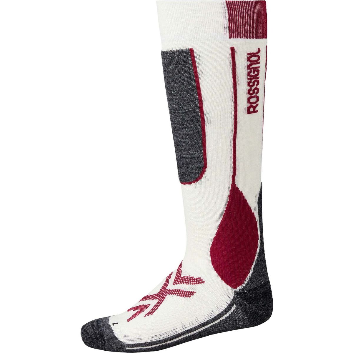 Rossignol Essential Ski Socks white (100) L RLPMX01 10000L