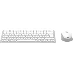 Hama WKM-500 Bluetooth® Tastatur, Maus-Set Deutsch, QWERTZ Weiß 00173062