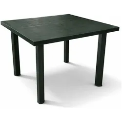 Mojawo, Gartentisch + Balkontisch, Gartentisch Terrassentisch Outdoor Tisch Fiocco Grün L80xB75xH72cm (80 x 75 x 72 cm)