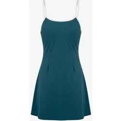 WALLIEN zweiteiliger Badeanzug Sports Dress, Größe XS in Türkis Türkis