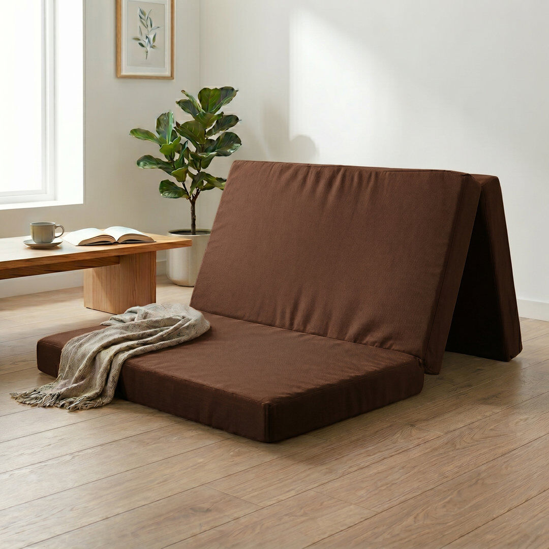 Dull UK Small Double - DE 120 X 190 Cm Symple Stuff Foam Mattress Chocolate