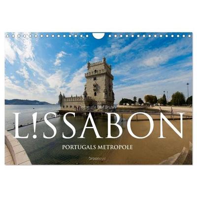 Lissabon – Portugals Metropole (Wandkalender 2027 DIN A4 quer), CALVENDO Monatskalender