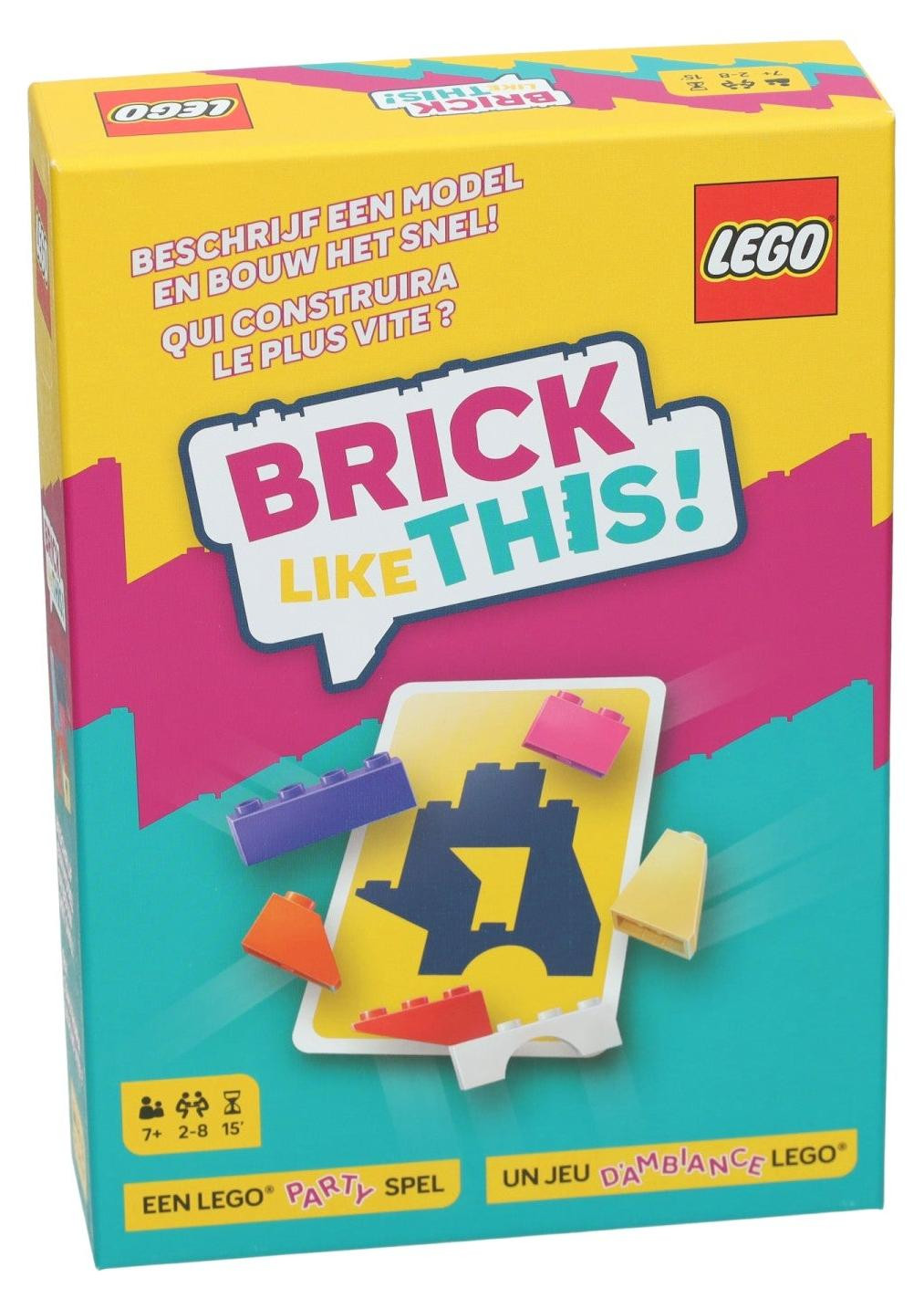 Asmodee Brick Like This! Bordspel voor fijne motoriek vanaf 7 jaar
