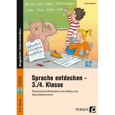 Sprache entdecken - 3./4. Klasse, Set von Kirstin Jebautzke, Persen Verlag in der AAP Lehrerwelt GmbH, 978-3-403-20544-9