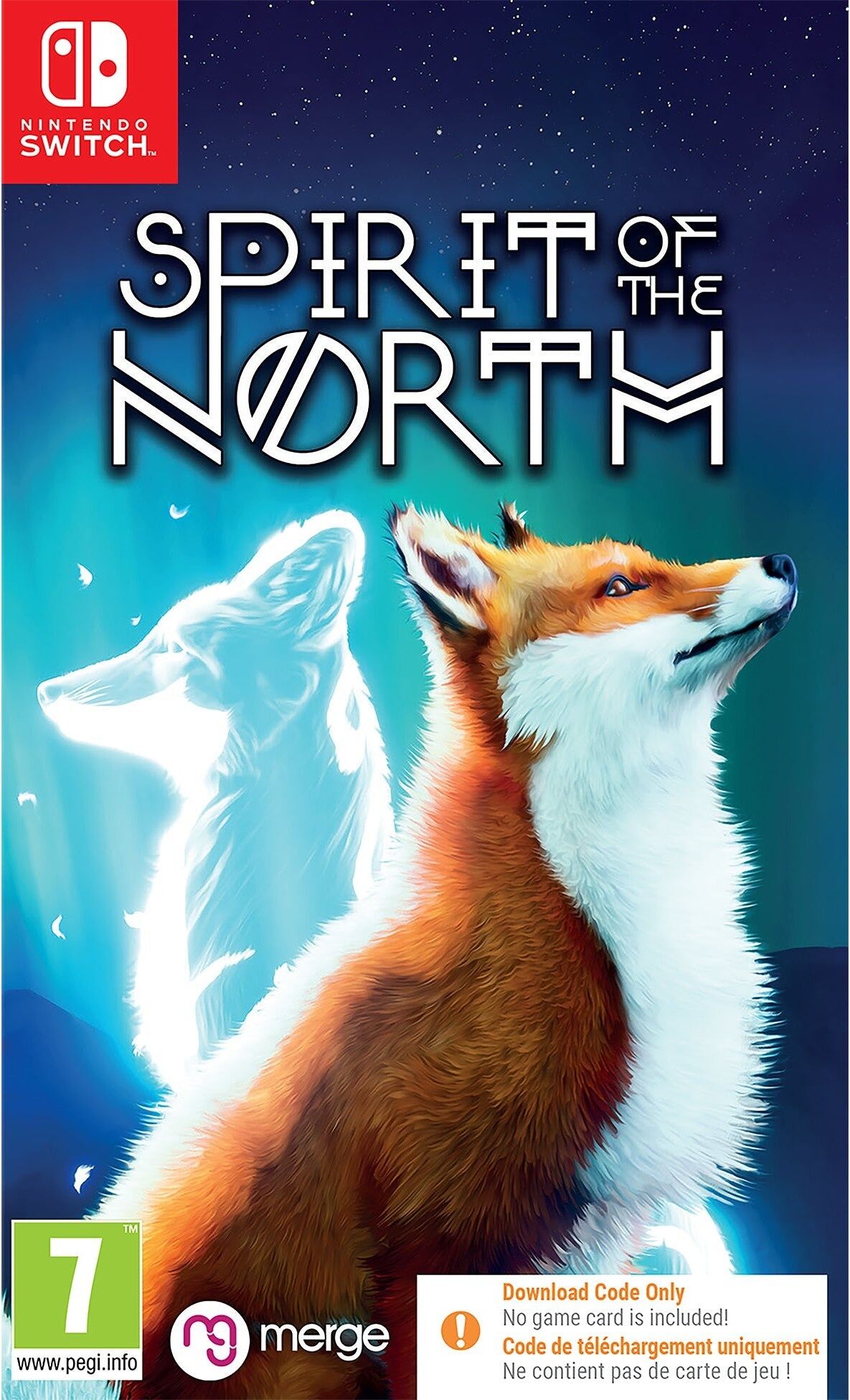 Silver Lining Interactive Ltd Spirit of the North for Nintendo Switch (Code in Box) - Single-player Adventure Game - Download Code - Nintendo Switch