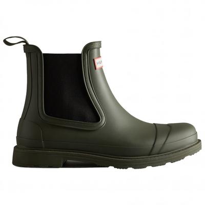Hunter Boots - Commando Chelsea Boot - Gummistiefel 44 | EU 44 oliv
