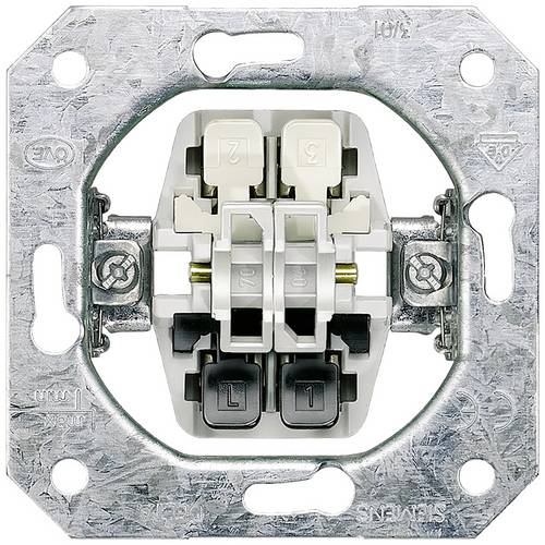 Siemens Schalterprogramm Jalousie-Schalter Delta 5TA21140KK 10St.