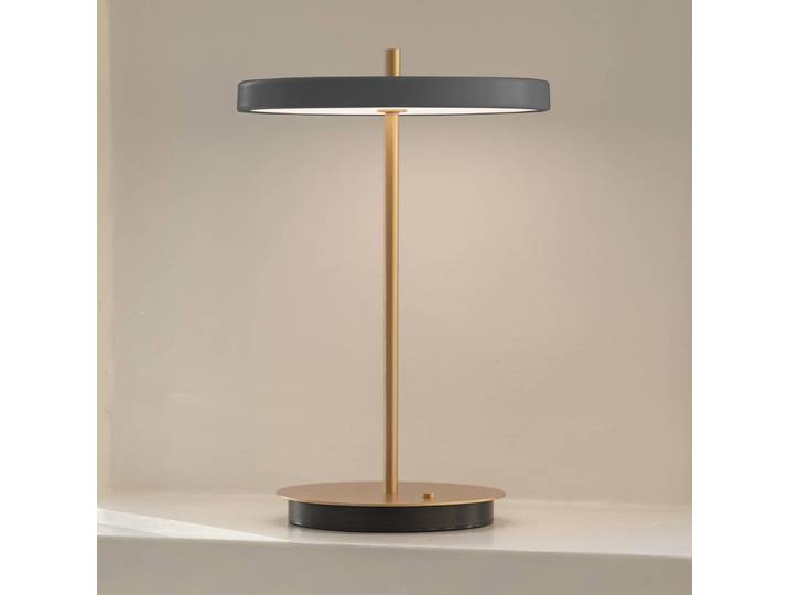 UMAGE LED Tischlampe Asteria Move, dimmbar, messing / gold, für Wohn- / Esszimmer, Metall, Design