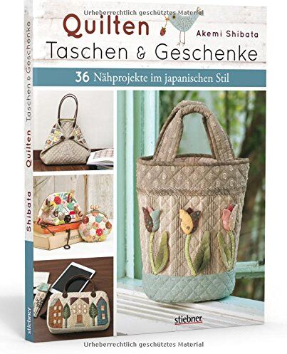 Akemi Shibata - Quilten - Taschen & Geschenke: 36 Nähprojekte im japanischen Stil - Preis vom 09.10.2026 07:28:09 h