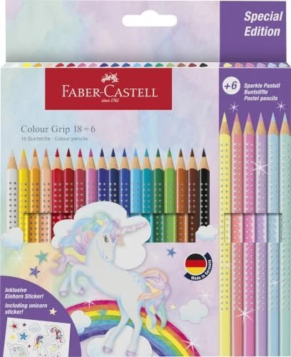 FABER-CASTELL Unicorn, 24 Farben