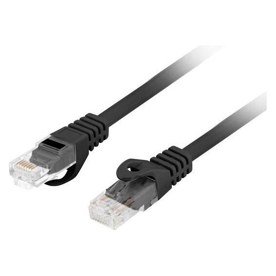 Lanberg Patchcord cat.6 UTP 1m black (U/UTP, CAT6, 1 m) (PCU6-10CU-0100-BK)
