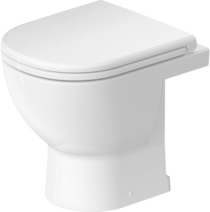 Duravit D-Code Compact Stand-Tiefspül-WC 2036010000 37x48cm, 4,5 l, Abgang senkrecht, weiß
