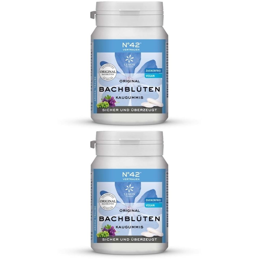 Selbstvertrauen KA Dr.bach x2 2x40 St Kaugummi