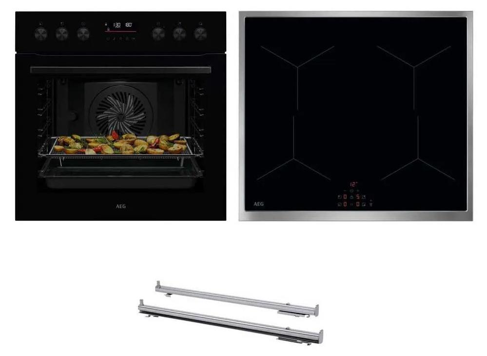 AEG KOMBI425PI Herd-Set Pyrolyse OIX64A00XB + OU5PE40AK