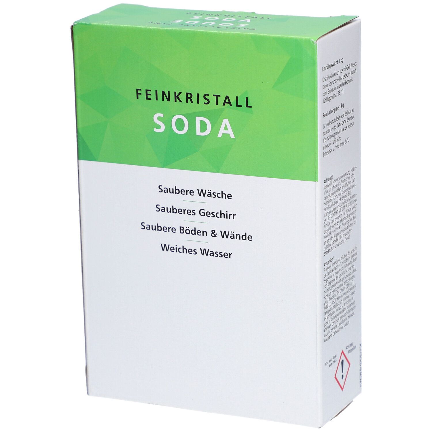 Feinkristallsoda Green Plv Karton 1 kg Puder