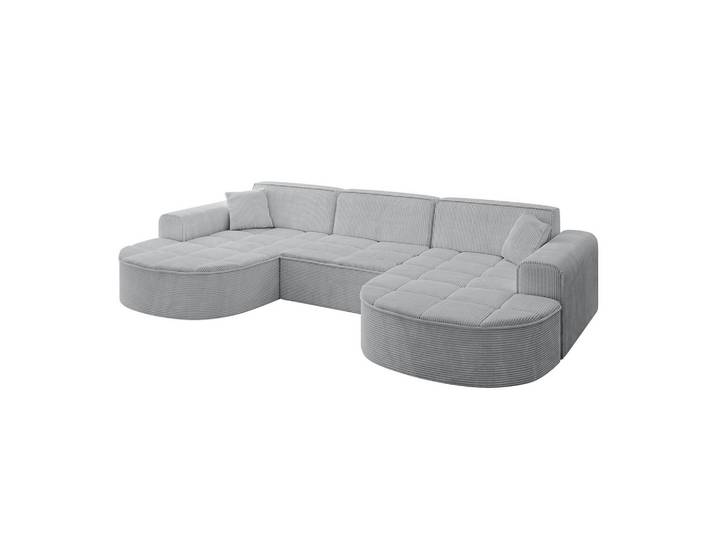 WOHNLANDSCHAFT TARO-U1 - 303x171x79,5 cm Grau