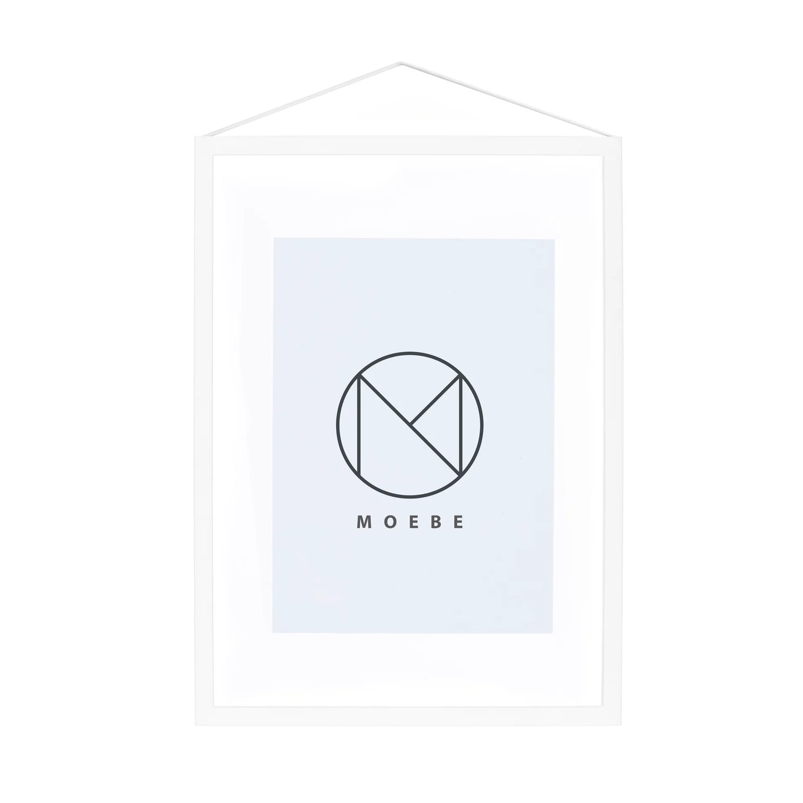 MOEBE Frame A4 Wit, Rechthoekig, Breedte: 23 cm, Hoogte: 31,7 cm