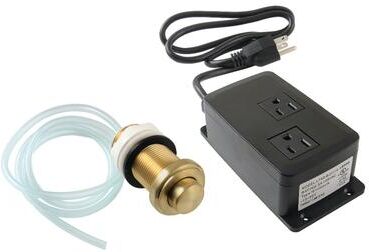 Kingston Trimscape Dual Outlet Garbage Disposal Air Switch Kit
